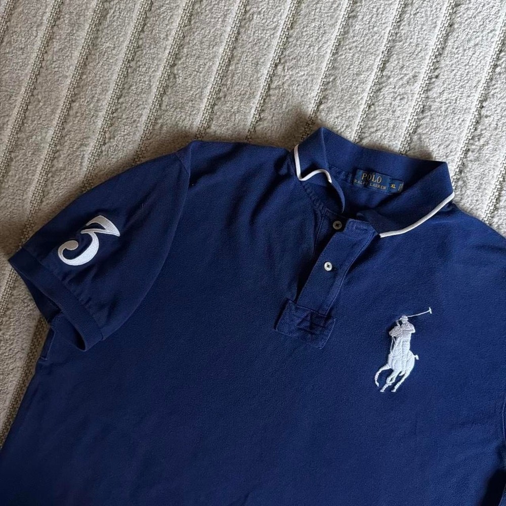 Polo Ralph Lauren Short Sleeve Big Pony Polo Shirt Size XL Retro Preppy Casual